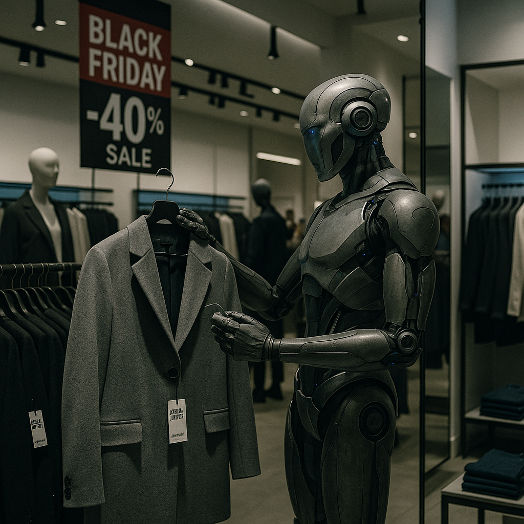 IA procesando decisiones de compra