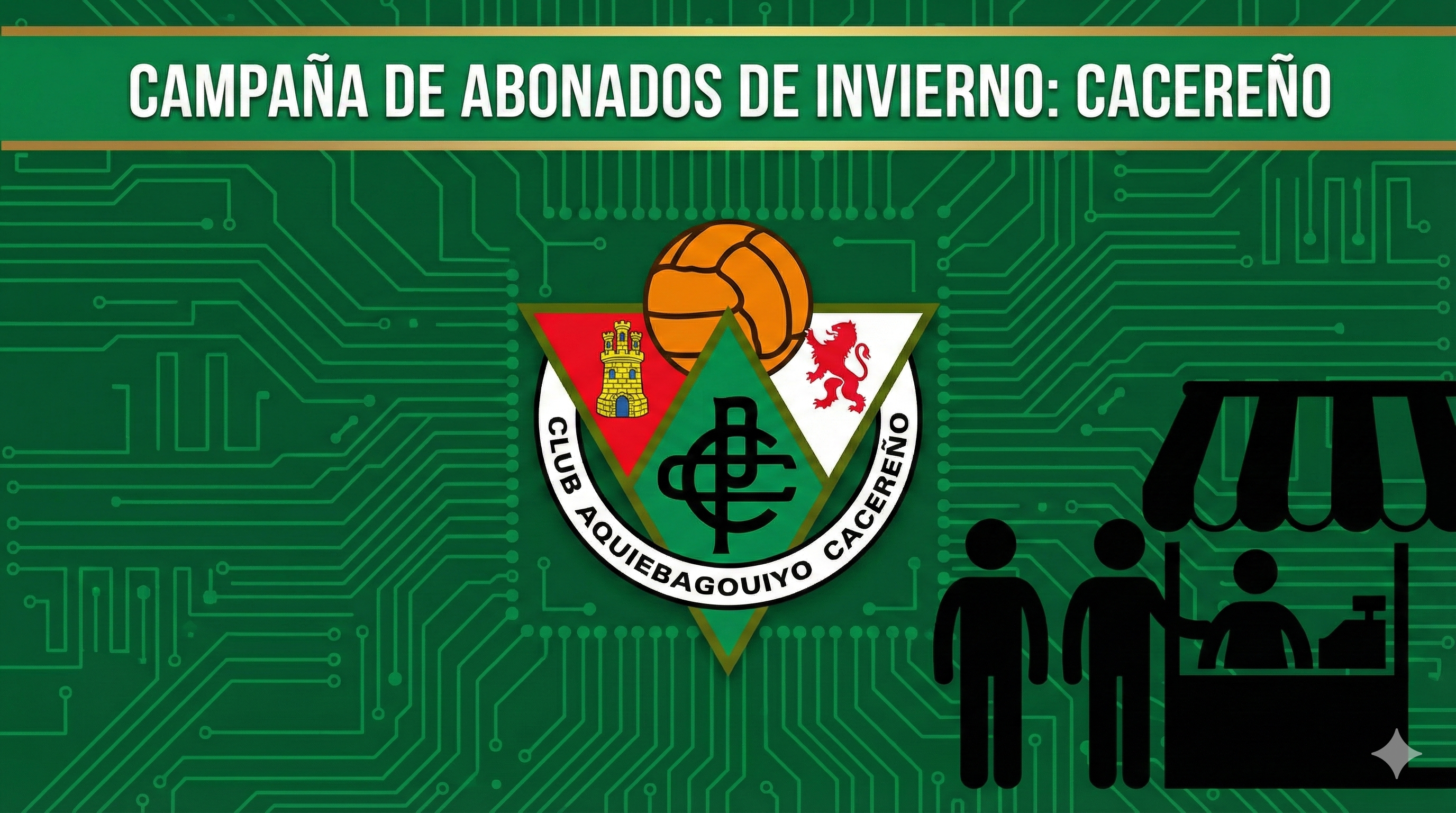 Elige creer, la nueva campaña de abonados del Cacereño